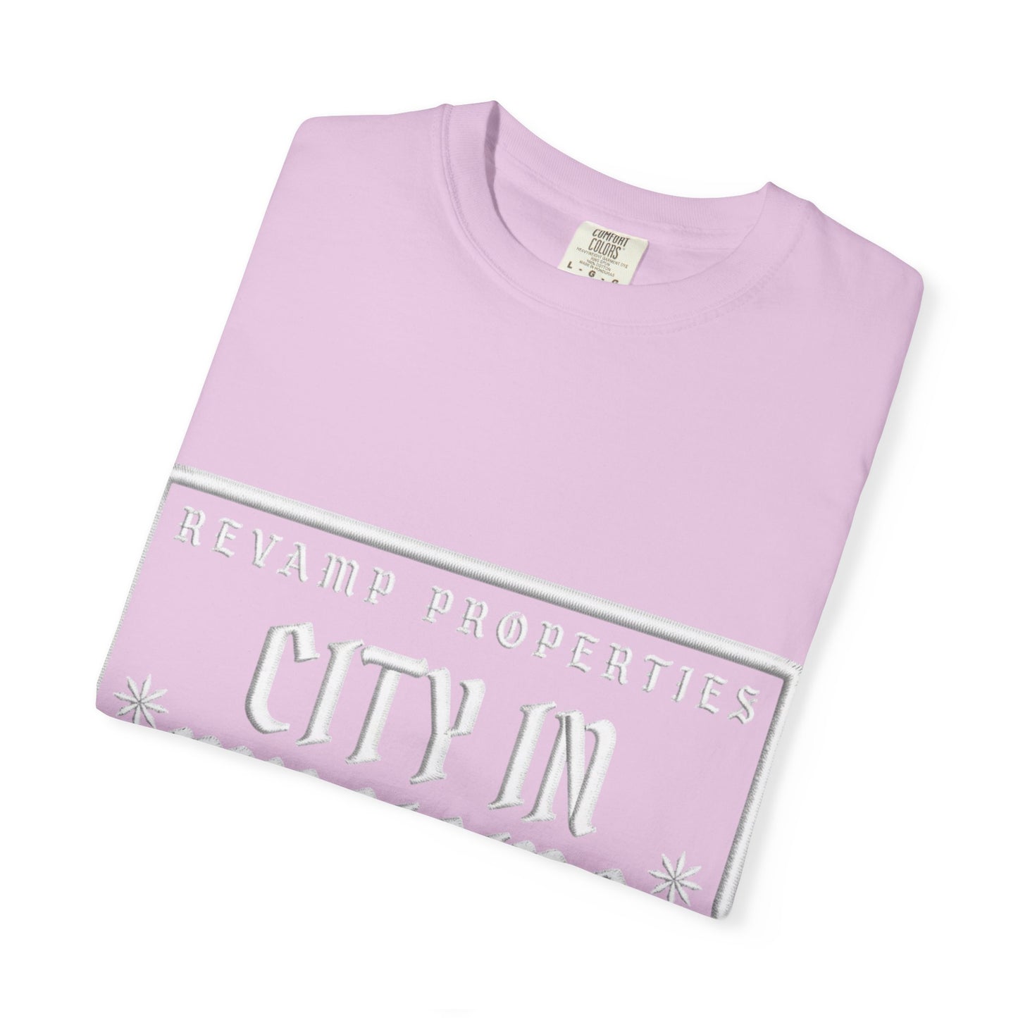 City In My Veins T‑Shirt — Vintage Cityscape Tee (Boston • NYC • Manchester)