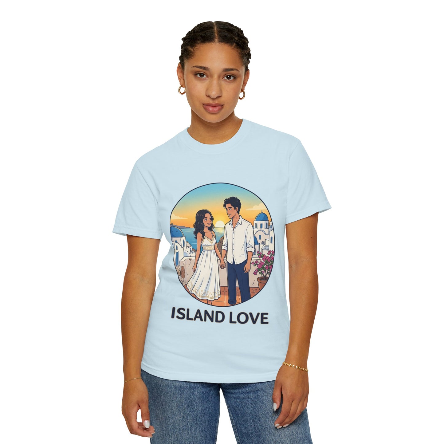 Island Love T-Shirt — Romantic Couples Vacation Tee