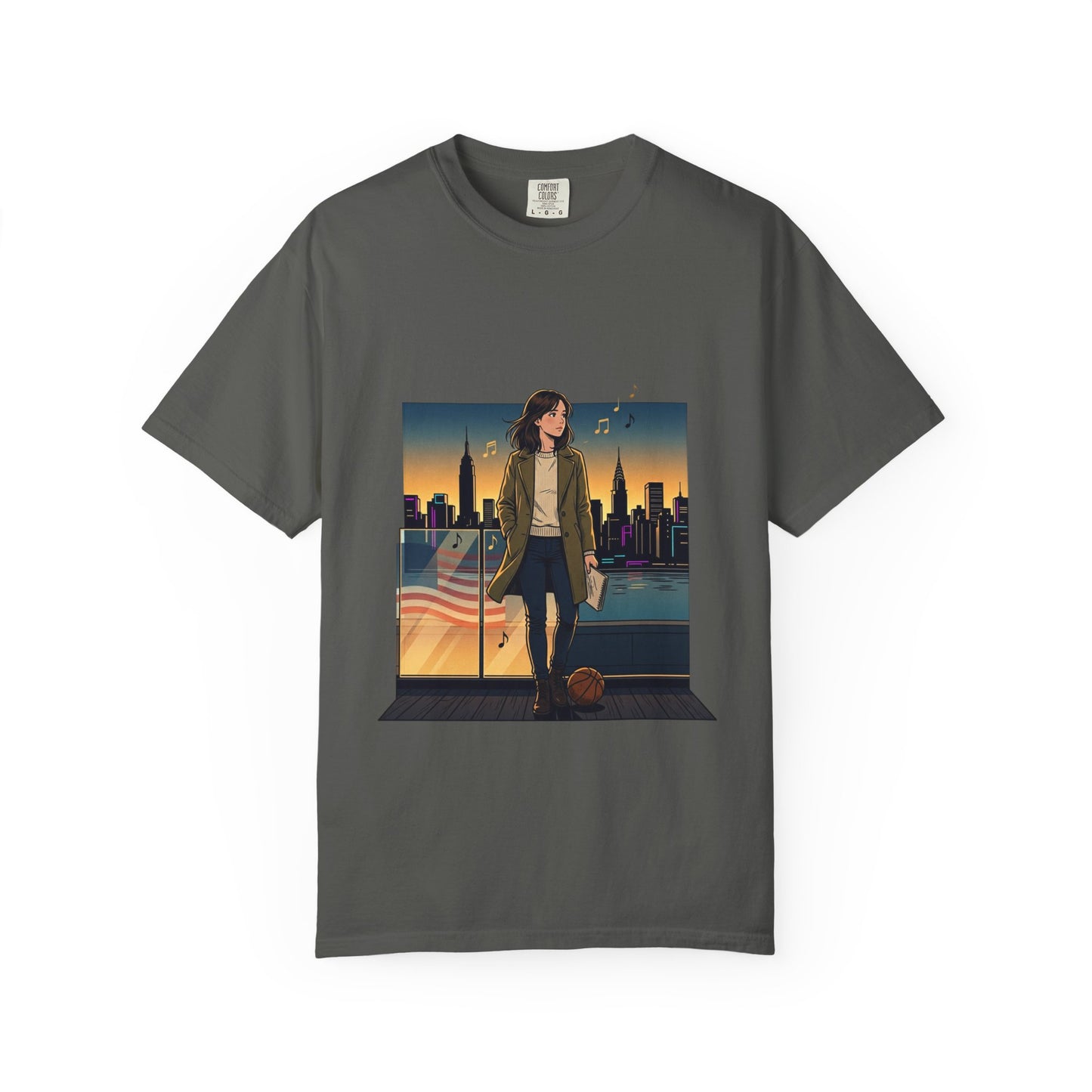 GLOBAL ENERGY: HER CITY, HER STORY— City Sunset Graphic T-Shirt