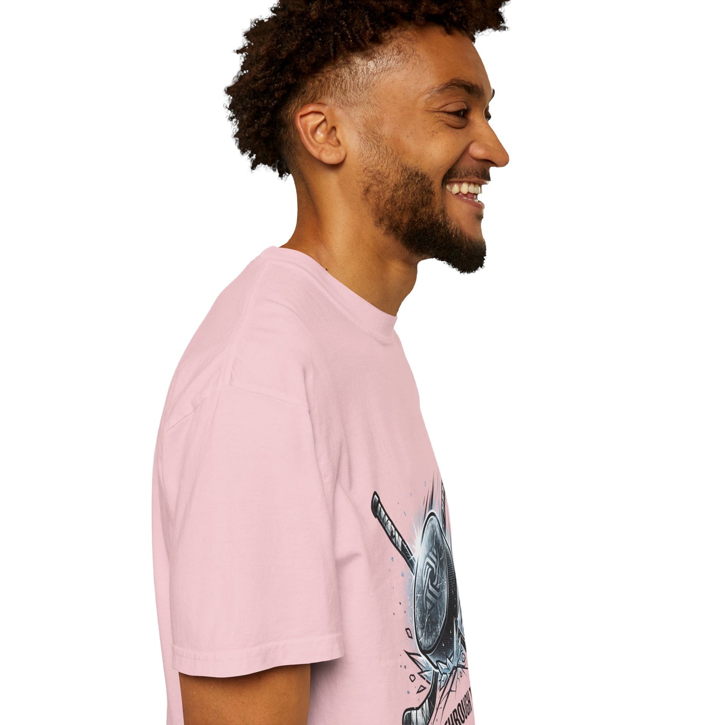Hockey Graphic Tee — "United Through the Game" Team Spirit T-Shirt