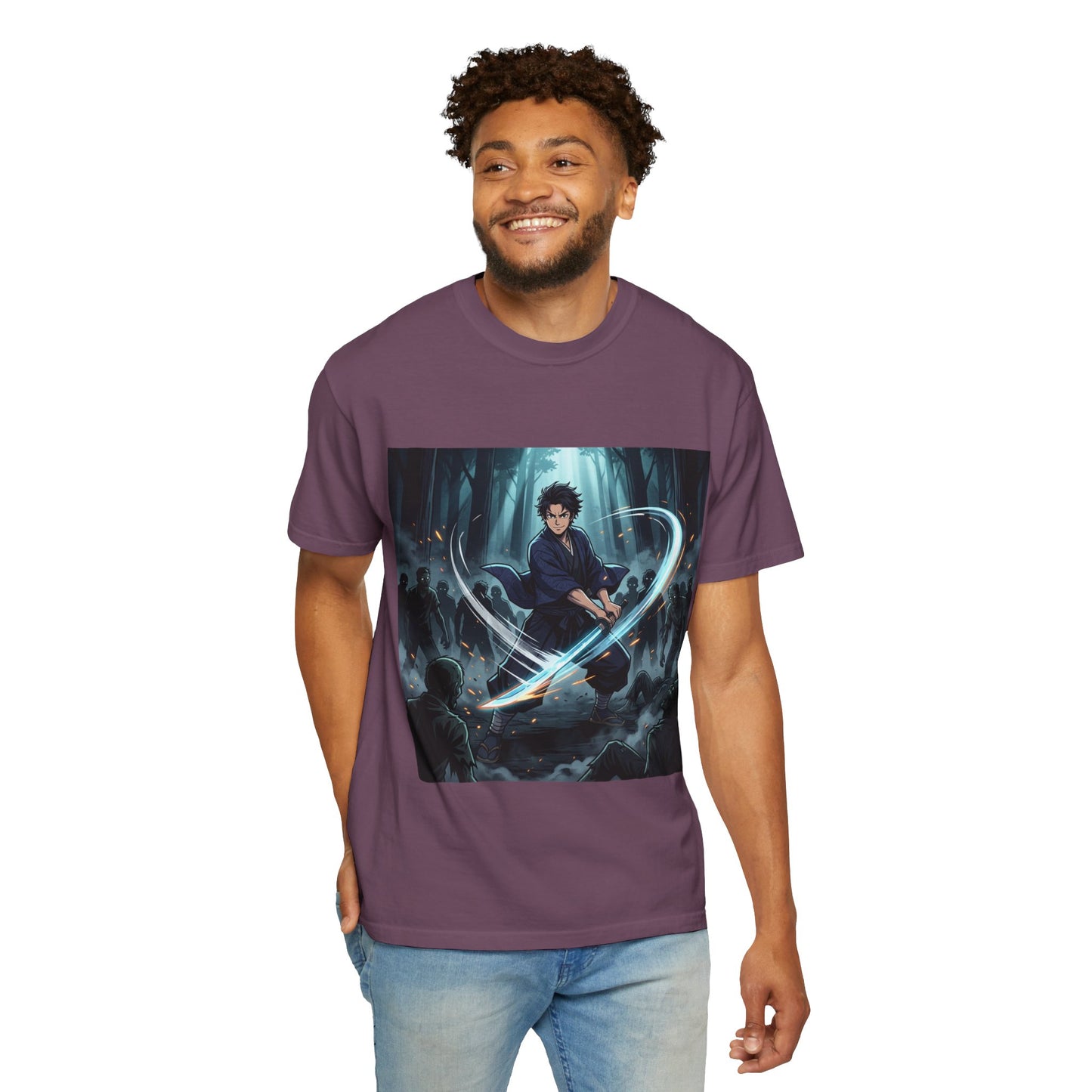 Mage Battlemage T‑Shirt — Fantasy Wizard Magic Sword Illustration Tee