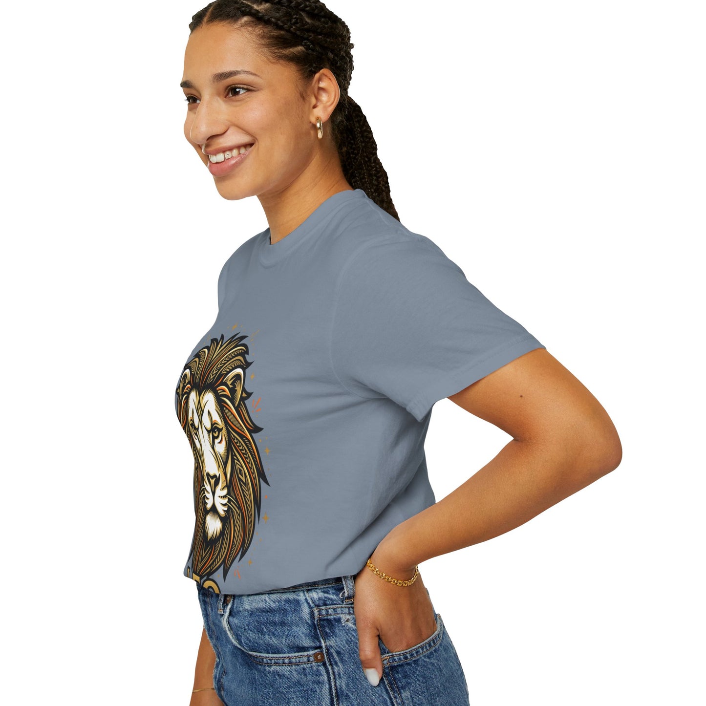 Leo Zodiac Lion T-Shirt — Bold Astrology Graphic Tee