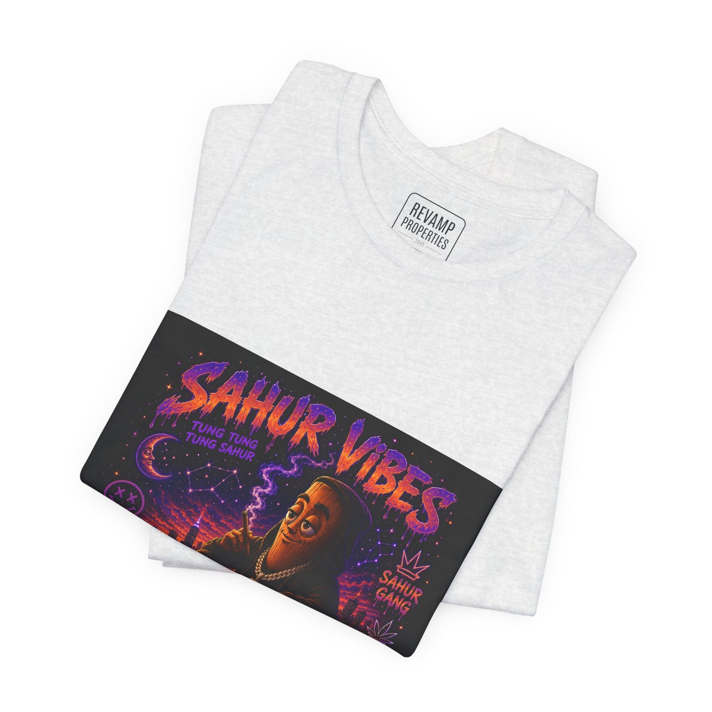 Tung Tung Tung Sahur SOLO Night Smoke DOLO Tee — Urban Chill Cartoon Design