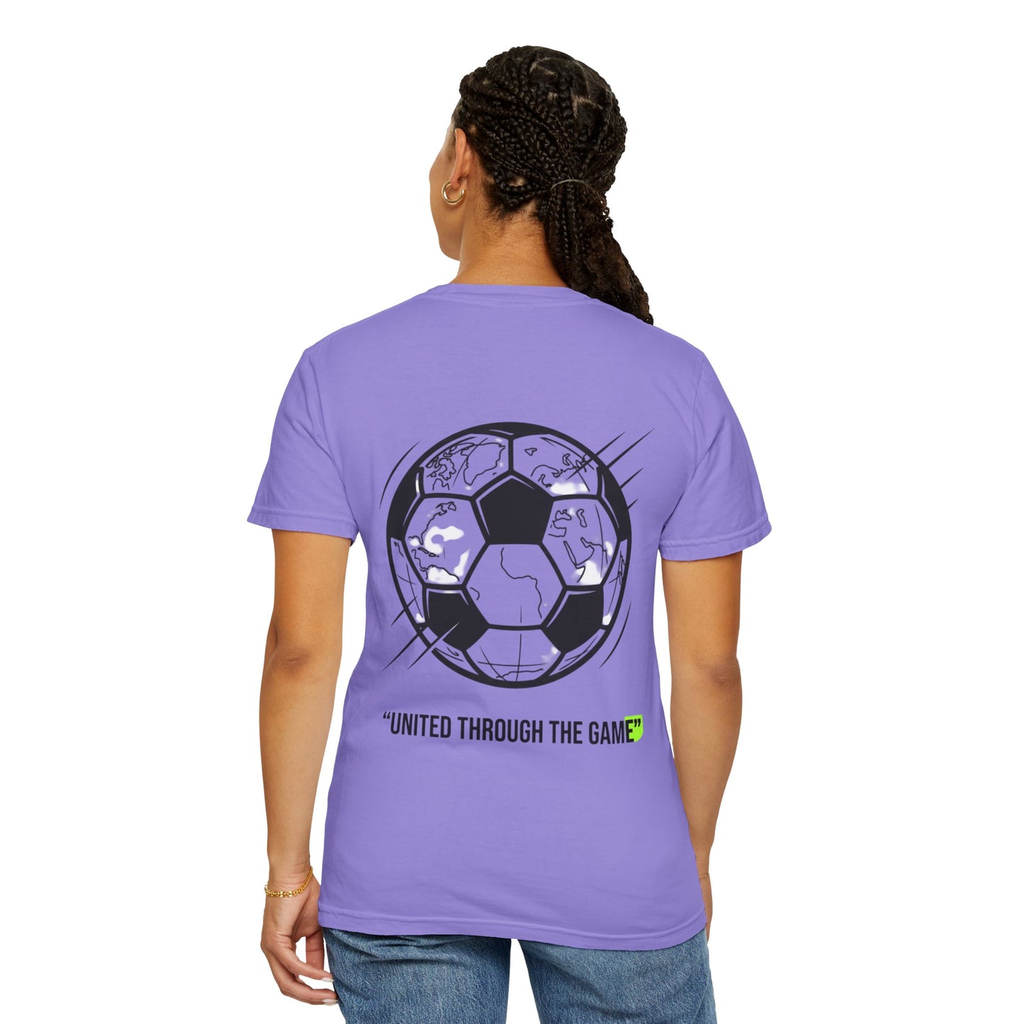Soccer Unity T-Shirt — "United Through the Game" Graphic Tee