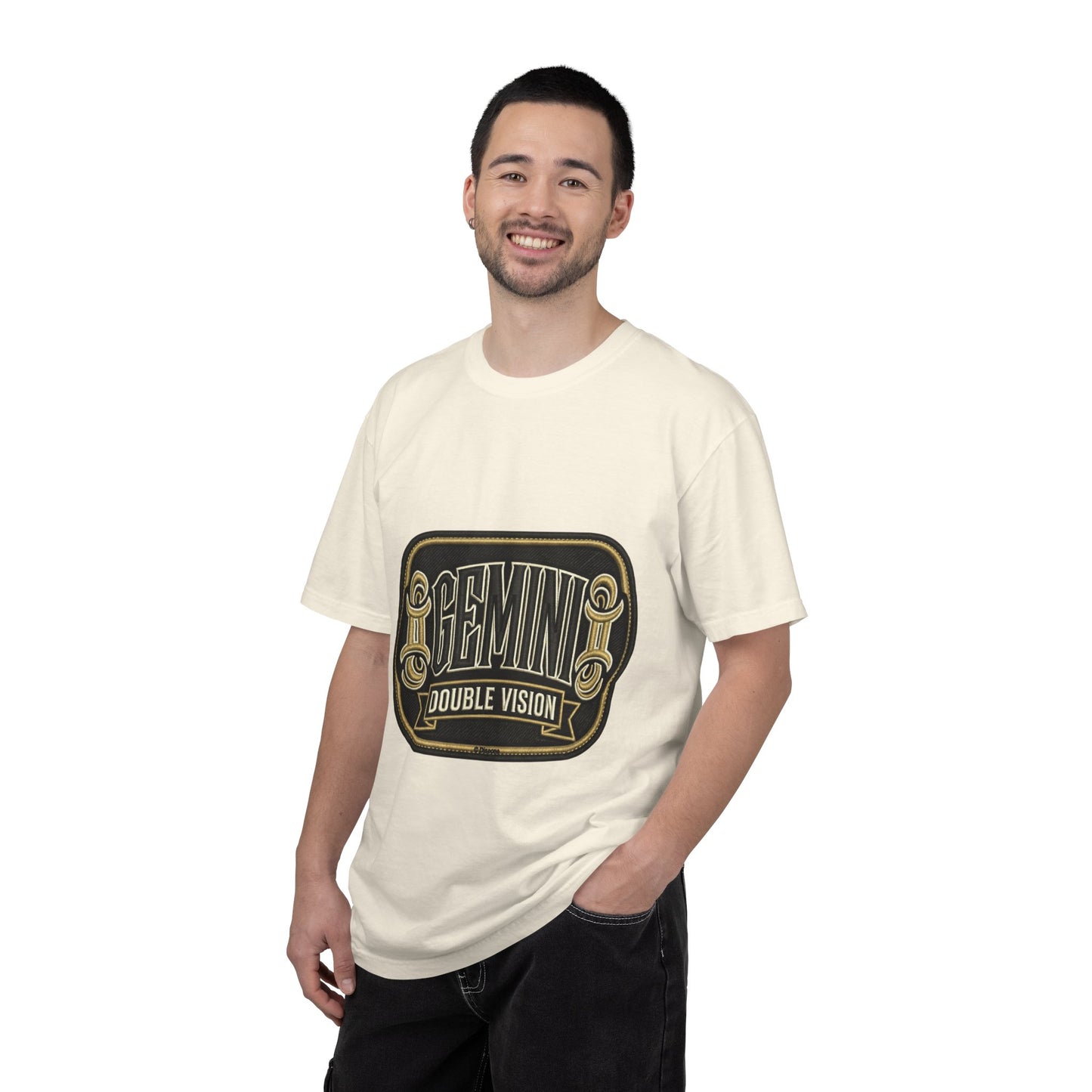 Gemini Double Vision T-Shirt — Zodiac Twin Graphic Tee