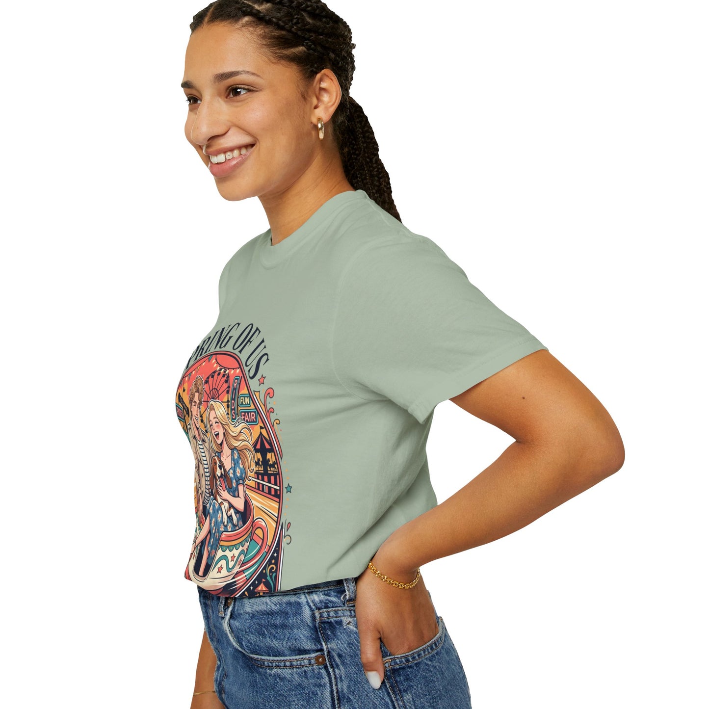 Spring of Us T-Shirt — Retro Carnival Couple Tee (Spring Festival Concert)