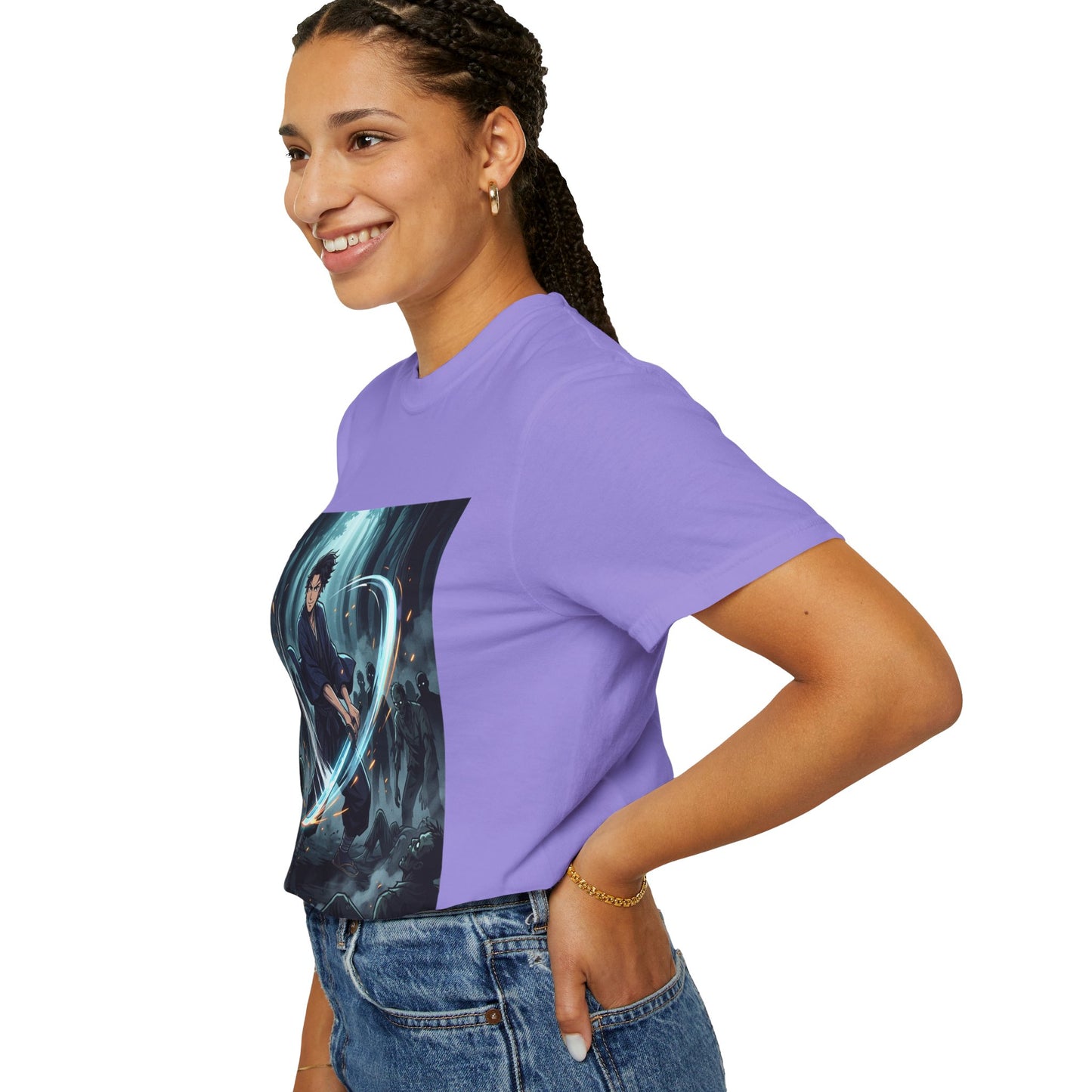 Mage Battlemage T‑Shirt — Fantasy Wizard Magic Sword Illustration Tee