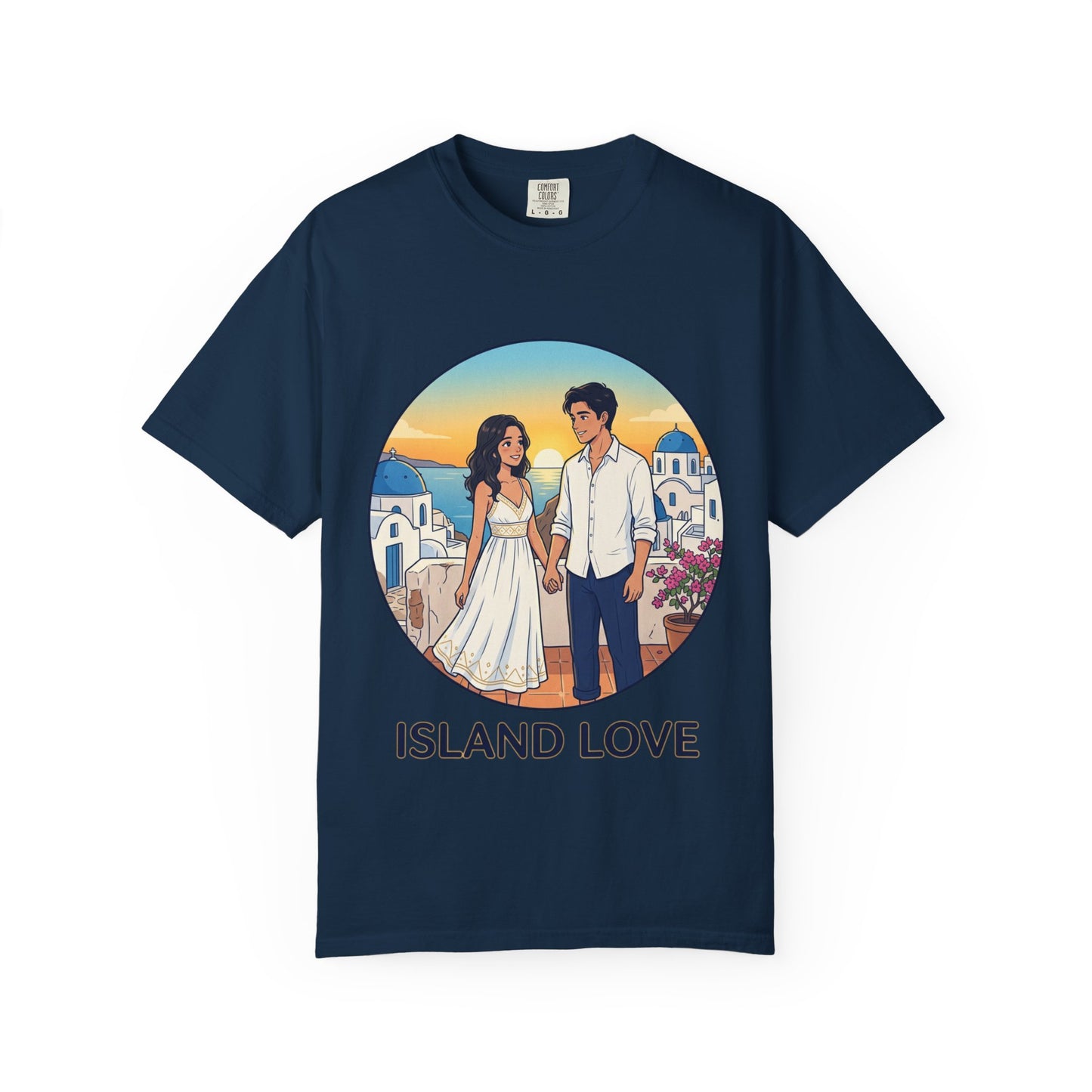 Island Love T-Shirt — Romantic Couples Vacation Tee