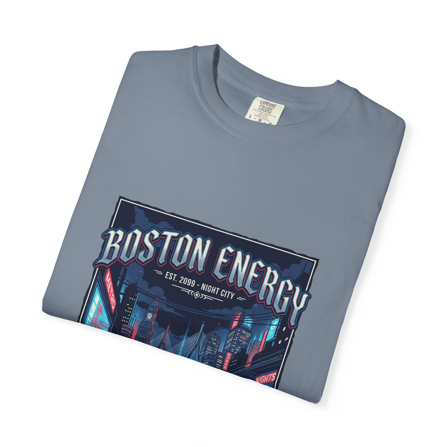 Boston Energy Graphic T-Shirt — Neon City Streetwear