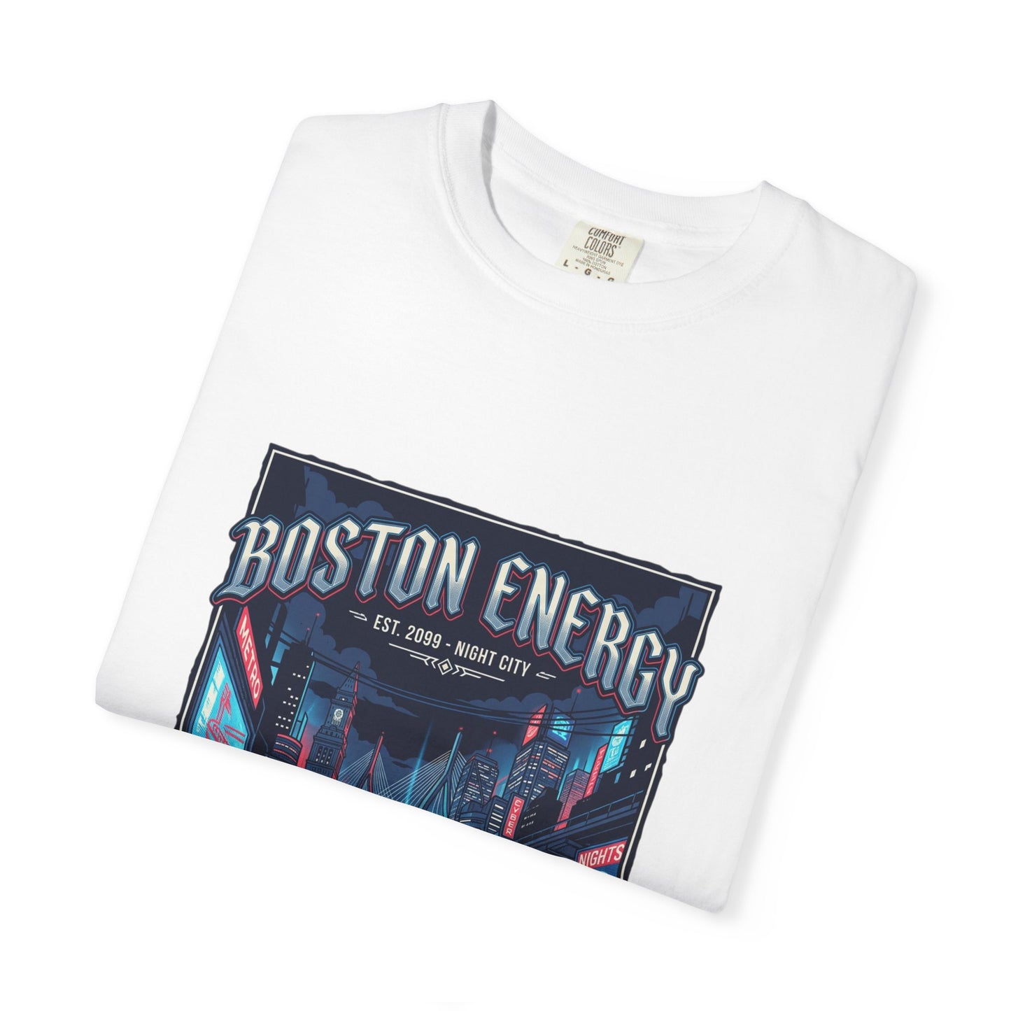 Boston Energy Graphic T-Shirt — Neon City Streetwear