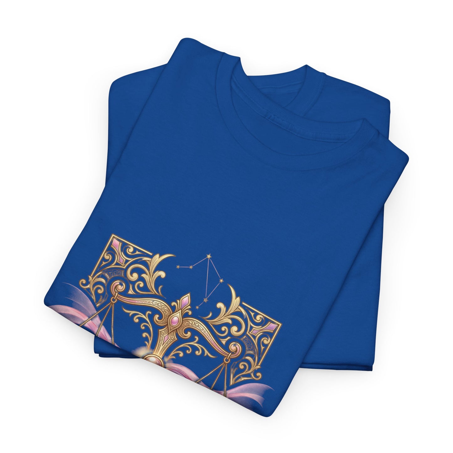 Libra Scales T‑Shirt — Zodiac Balance Is Power Tee