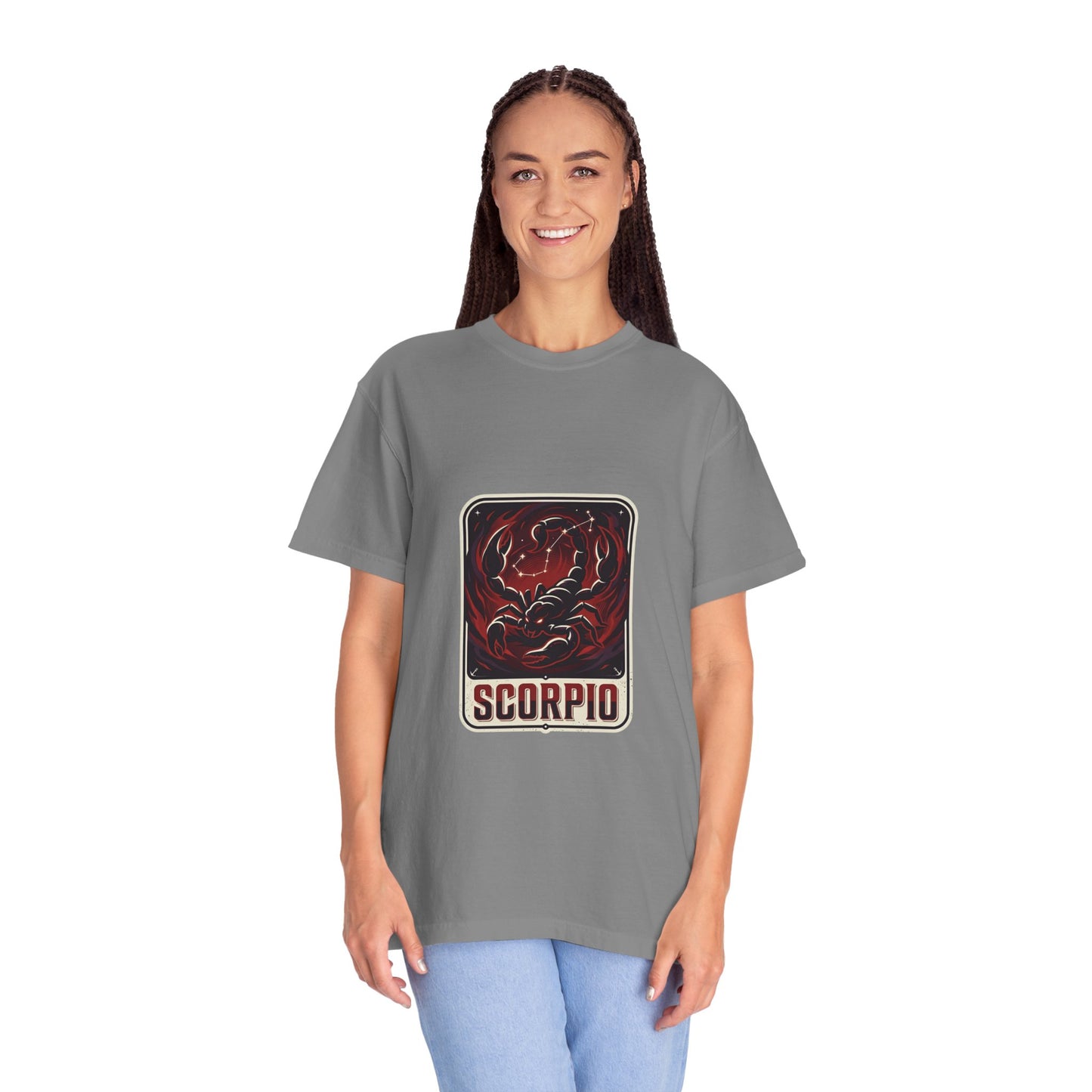 Scorpio Zodiac T-Shirt — Bold Red Scorpion Astrological Tee