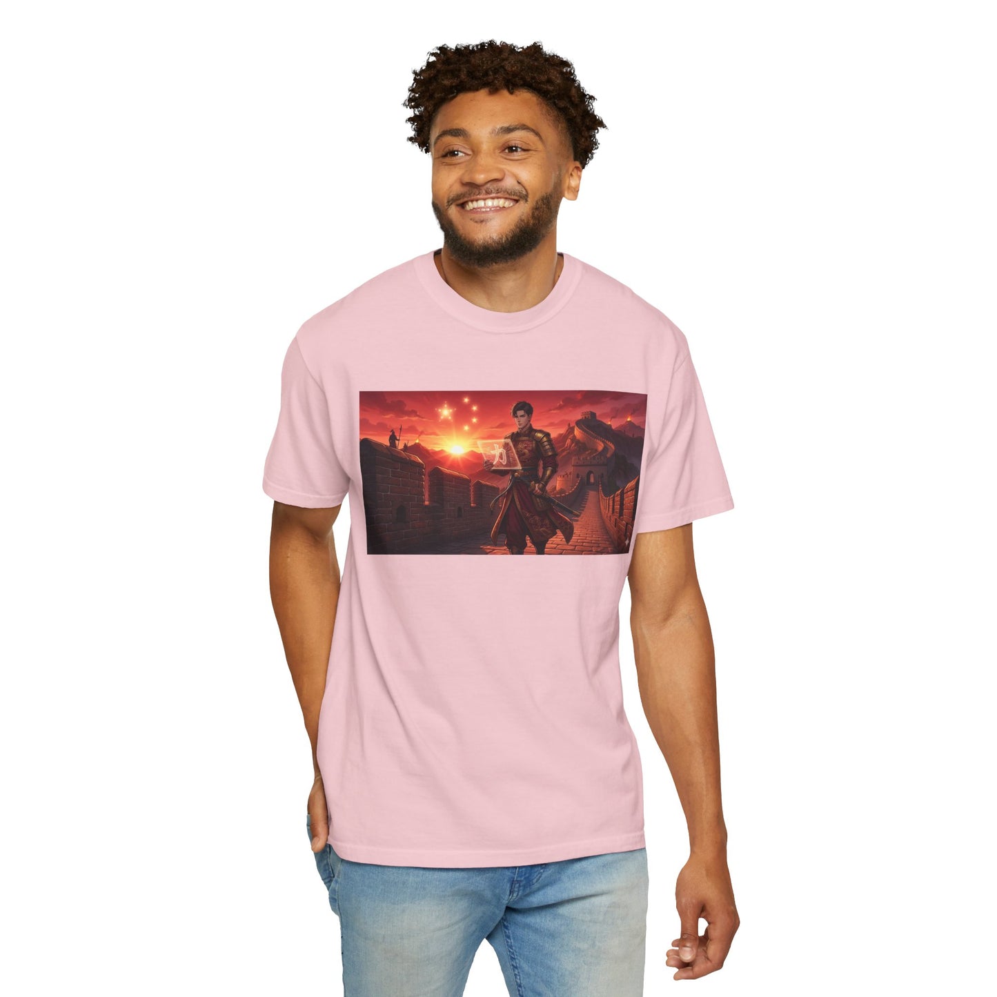 Scout Regiment Sunset T-Shirt — Anime Military Wall Scene