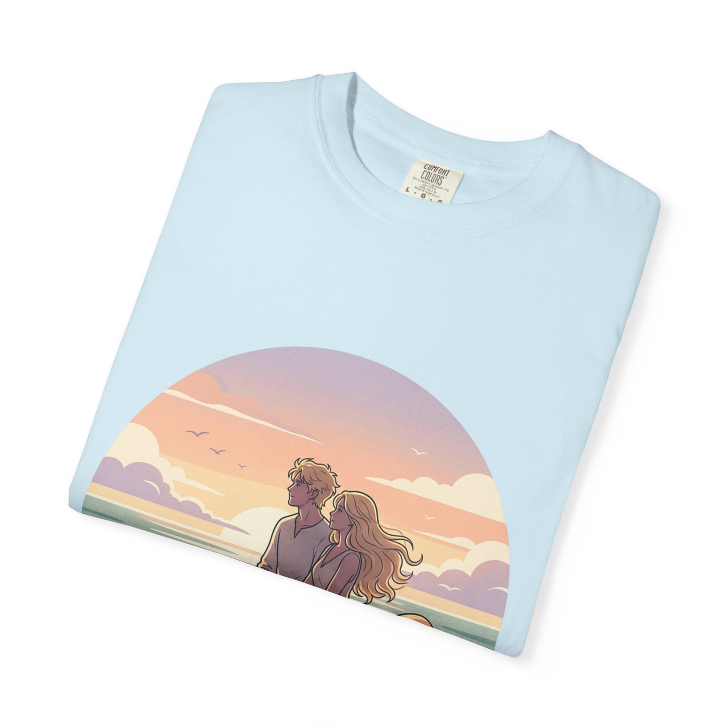 Ocean Sunset Graphic T-Shirt — "The Ocean Already Knows"