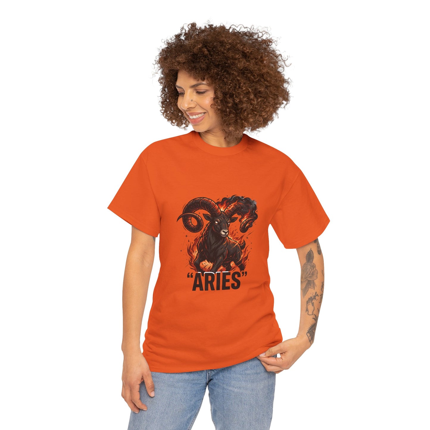 Aries Flame Ram T‑Shirt