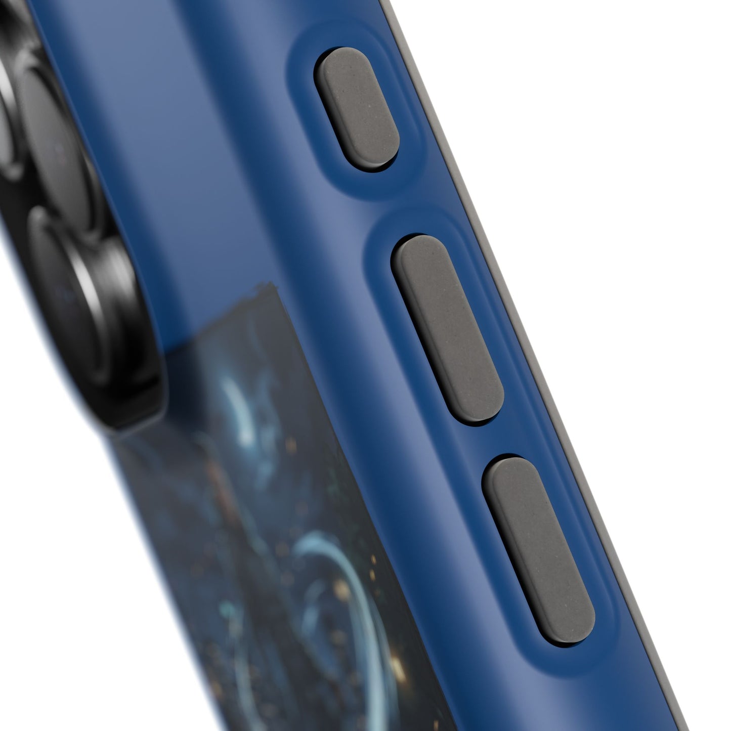 Magnetic Impact-Resistant Phone Case — Night Warrior Sci‑Fi Design