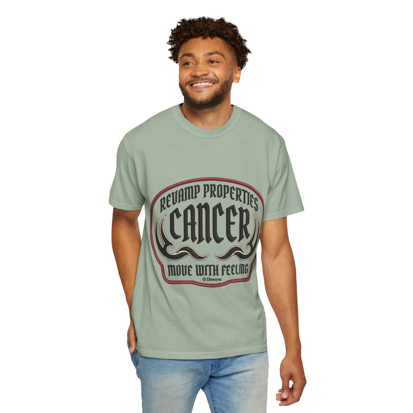 Cancer Zodiac T-Shirt — 'Move With Feeling' Astrology Tee