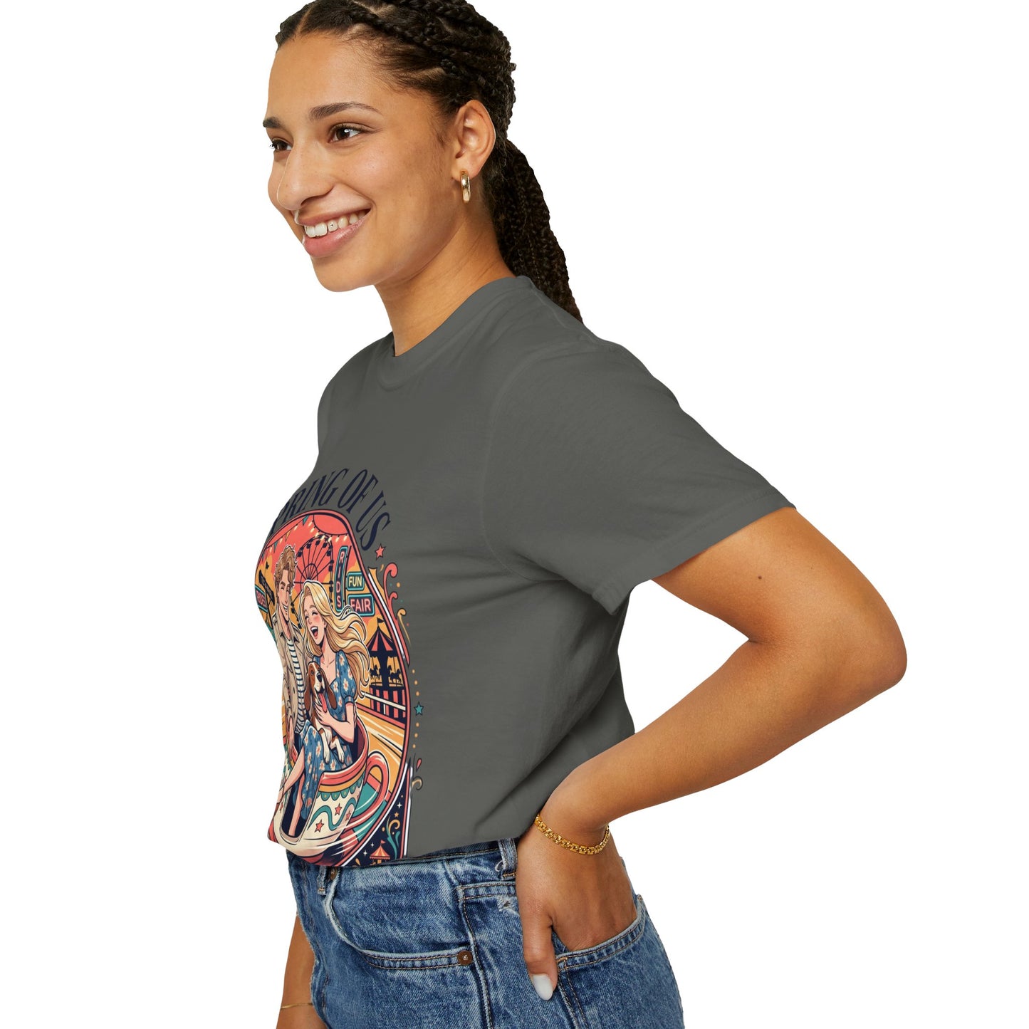 Spring of Us T-Shirt — Retro Carnival Couple Tee (Spring Festival Concert)