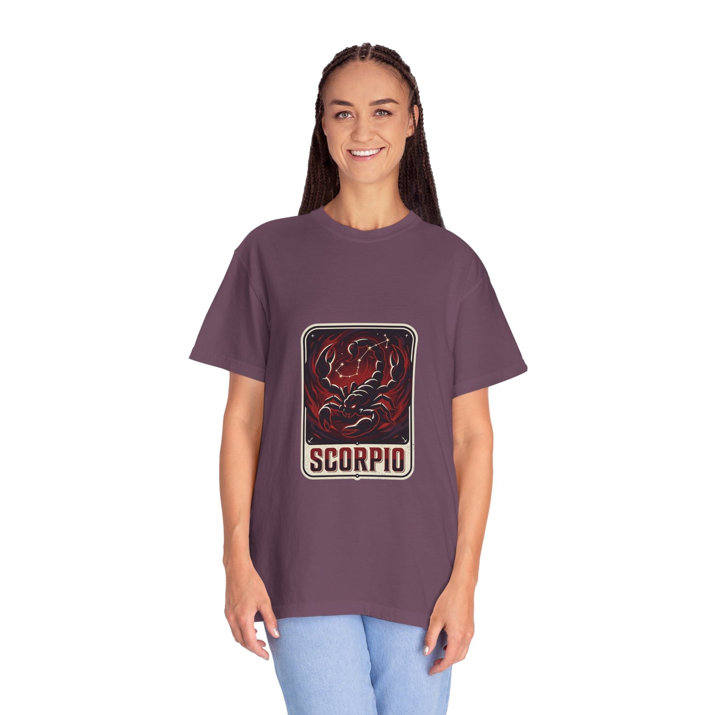 Scorpio Zodiac T-Shirt — Bold Red Scorpion Astrological Tee