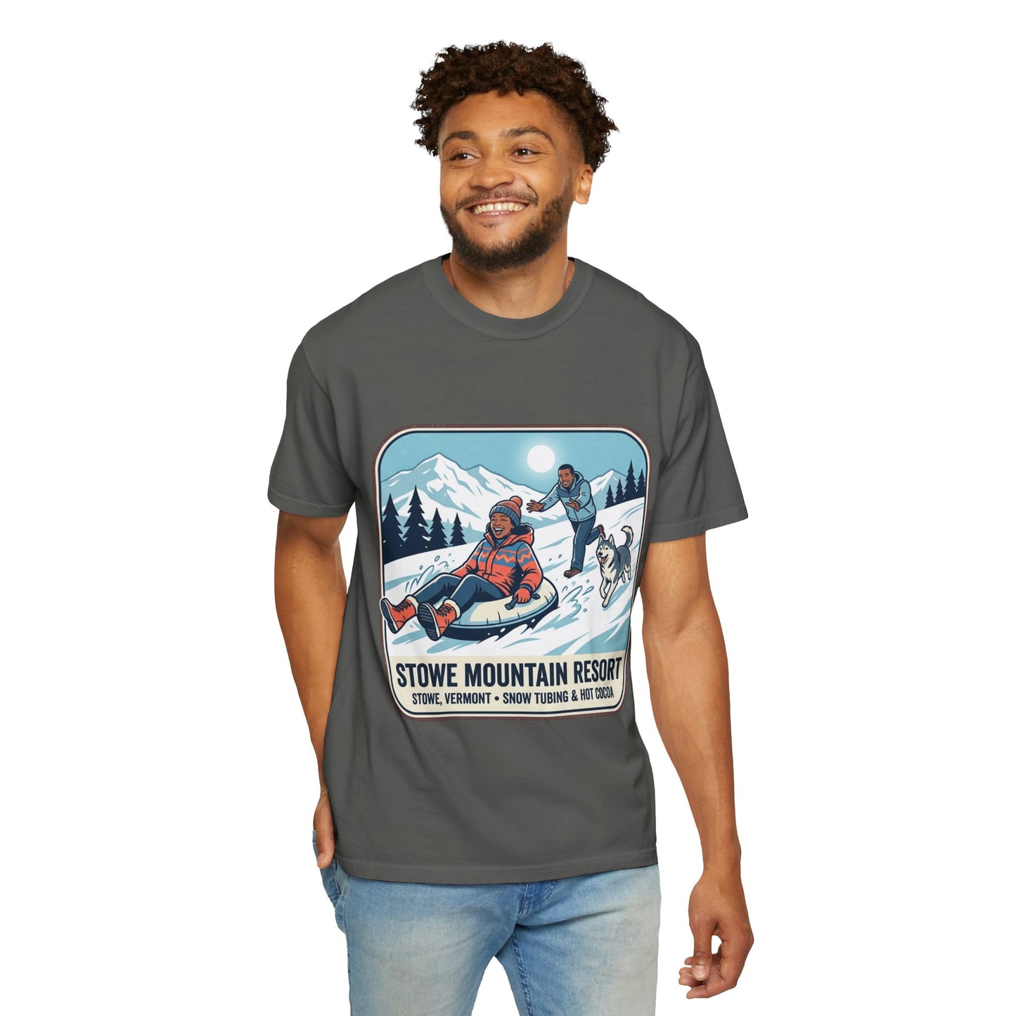 Stowe Mountain Resort Snow Tubing T-Shirt