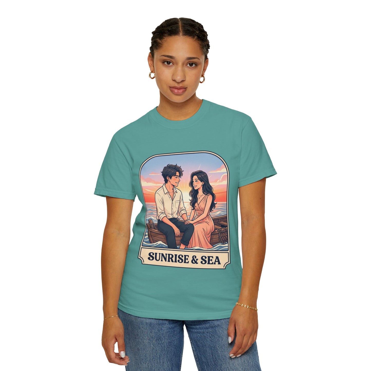 Sunrise & Sea Romantic Beach T-Shirt
