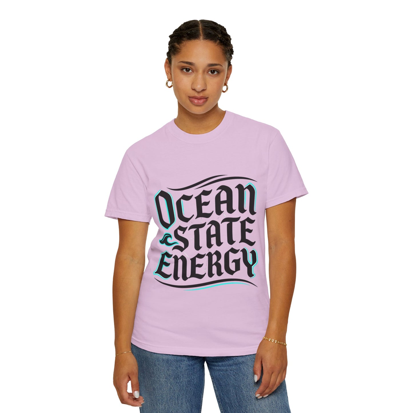 Ocean State Energy T-Shirt — Nautical Script Graphic Tee