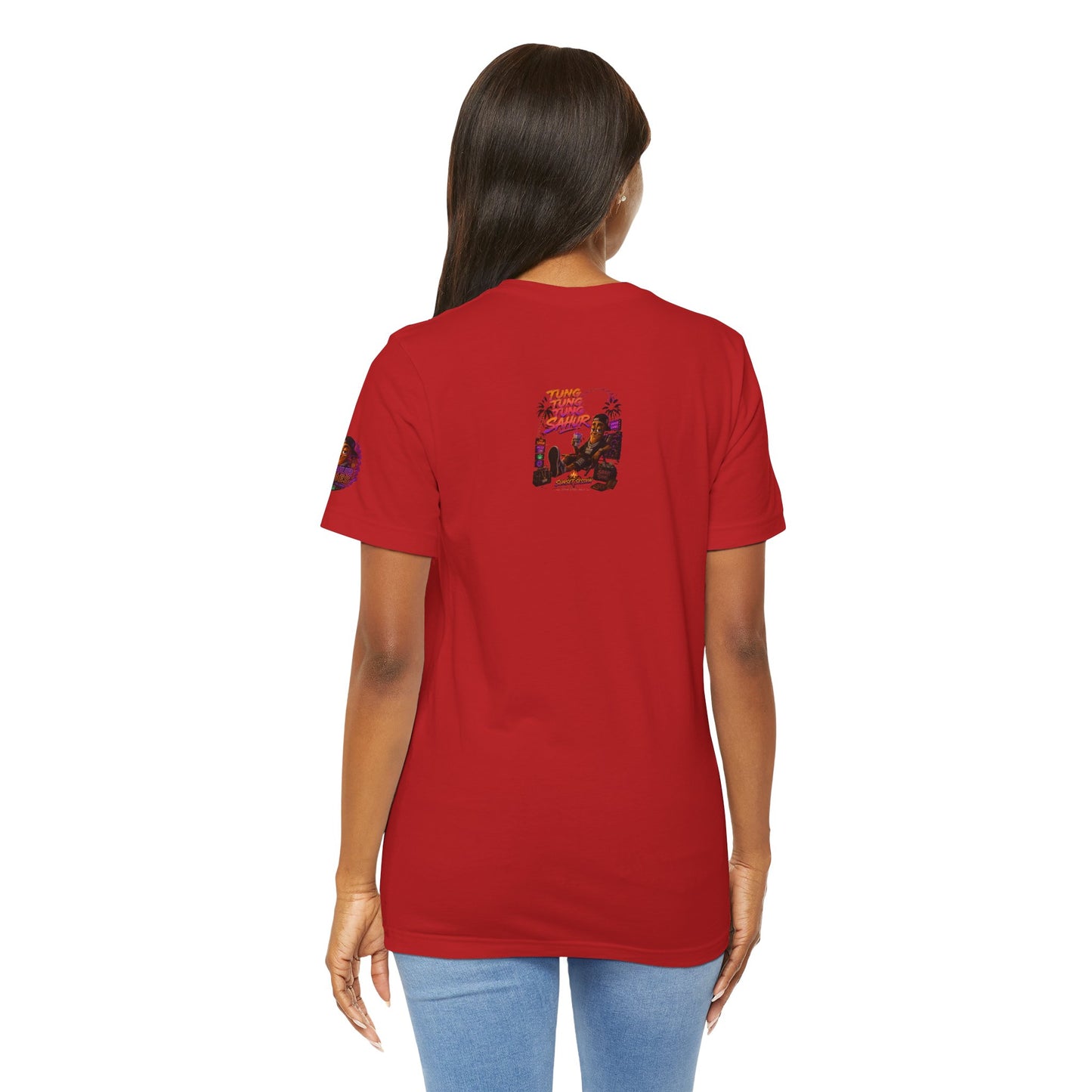 Tung Tung Tung Sahur Laid-Back Nightlife Graphic Tee — "Things Take Time" Urban Cartoon Design