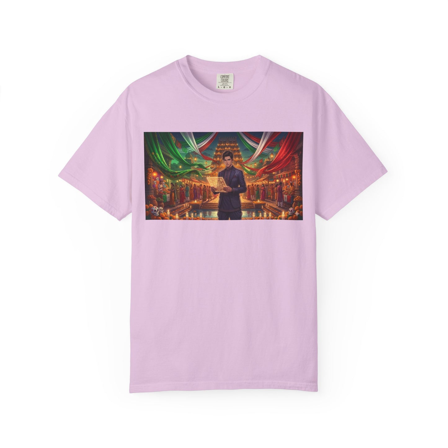 Mexican Festival Night T-Shirt — Cinematic Streets Graphic Tee