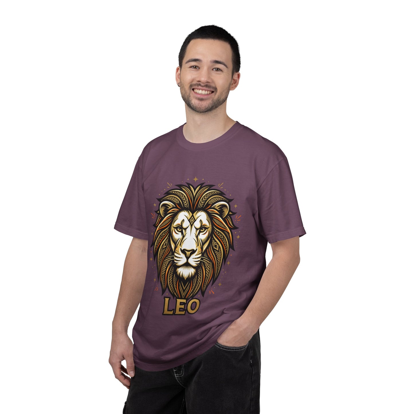 Leo Zodiac Lion T-Shirt — Bold Astrology Graphic Tee