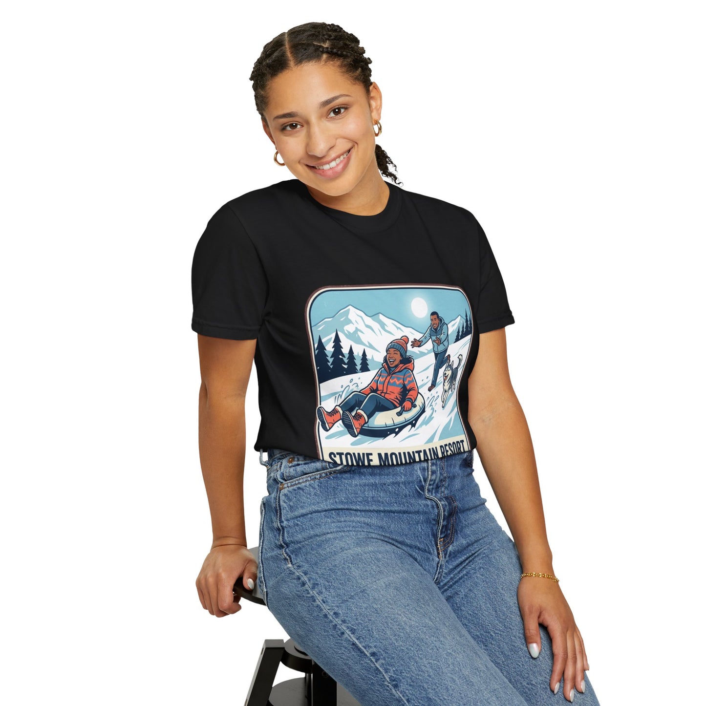 Stowe Mountain Resort Snow Tubing T-Shirt