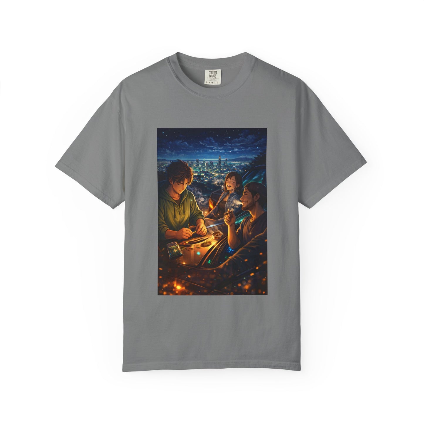 ROAD TRIP SMOKE SESSION-Unisex Garment-Dyed T-shirt