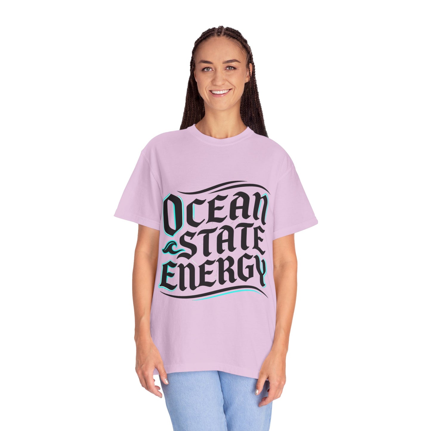 Ocean State Energy T-Shirt — Nautical Script Graphic Tee