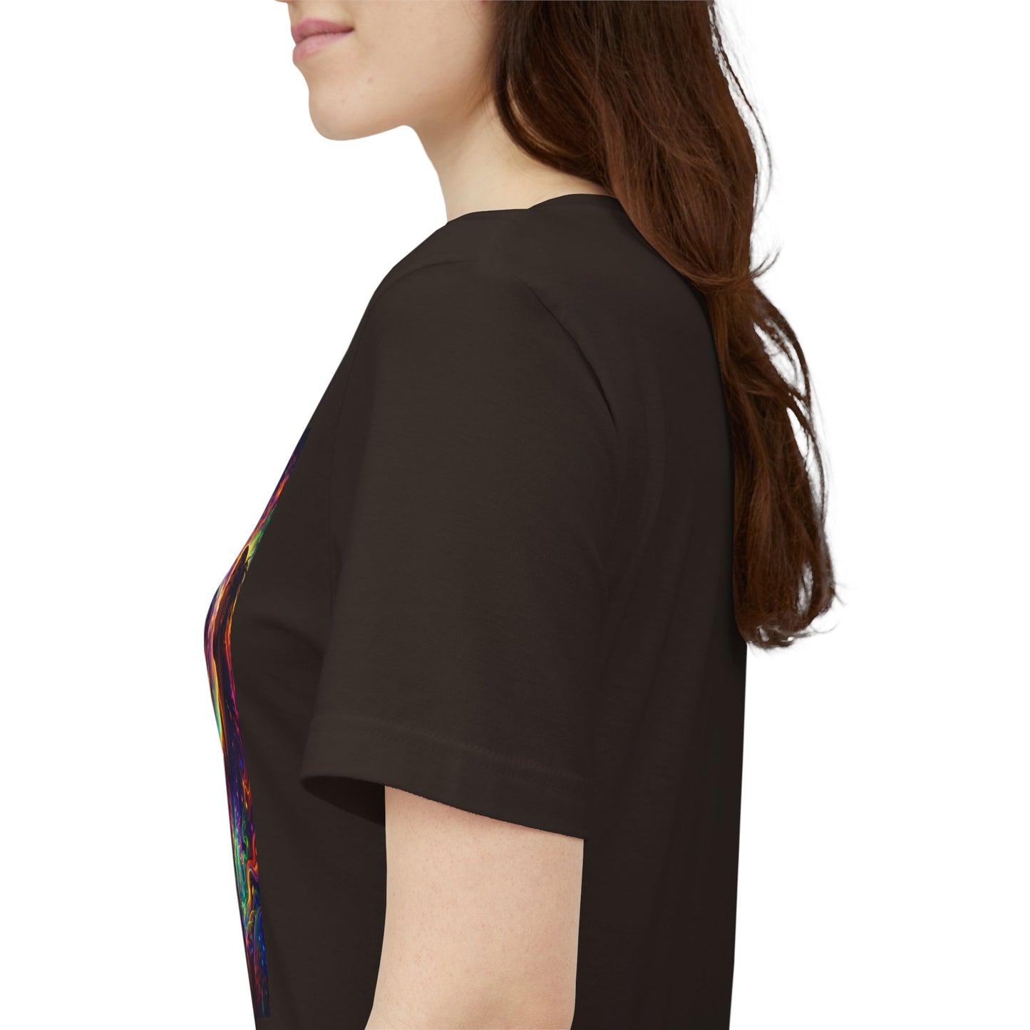 Psychedelic Session T-Shirt — Cosmic Portrait Graphic Tee