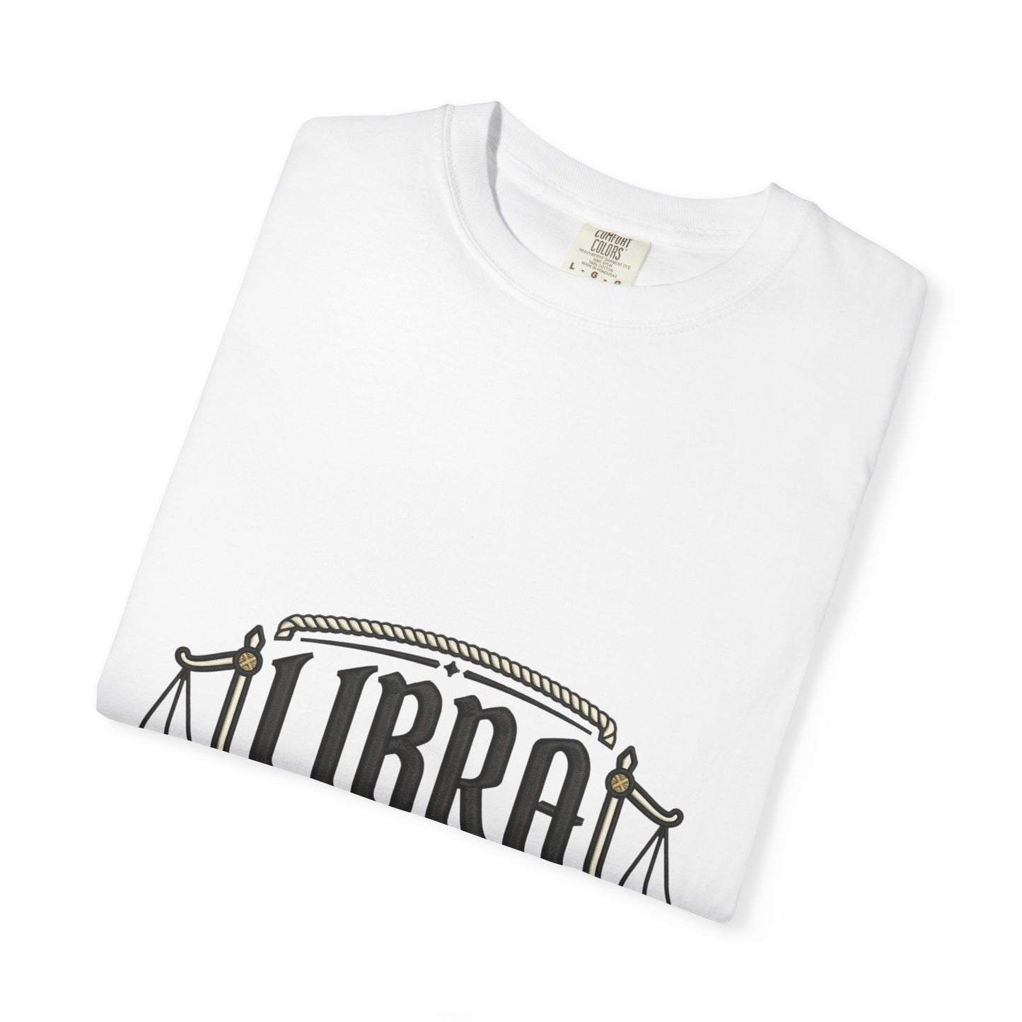 Libra Zodiac T-Shirt — "Balance Everything" Scales Design