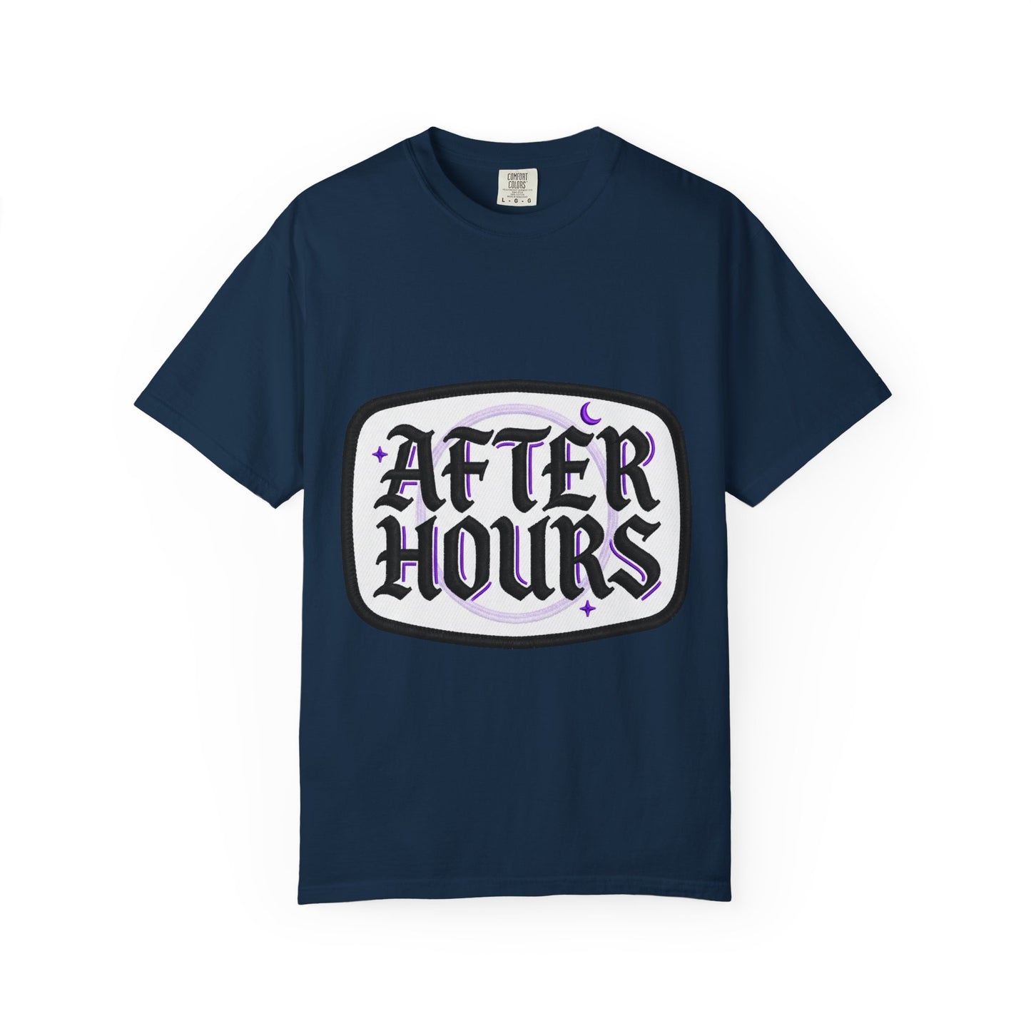 After Hours Graphic T-Shirt — Gothic Moon Lounge Tee