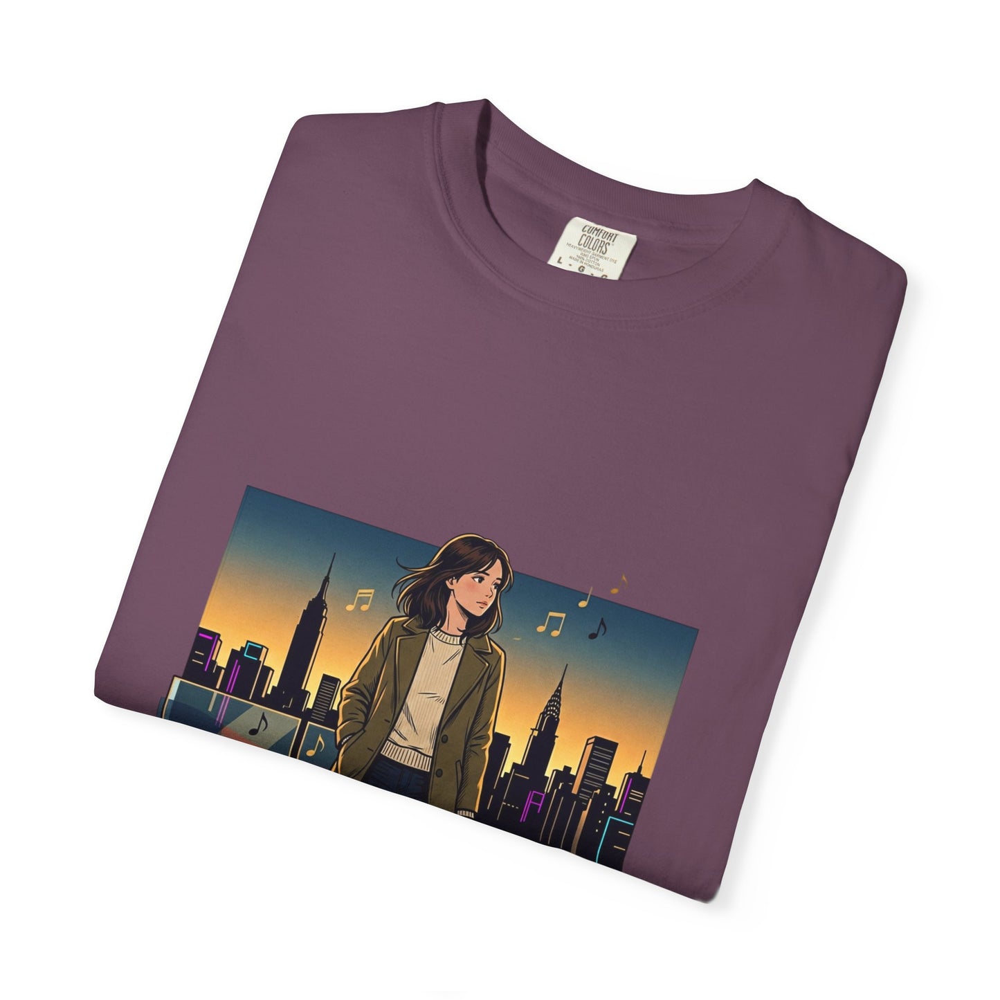 GLOBAL ENERGY: HER CITY, HER STORY— City Sunset Graphic T-Shirt