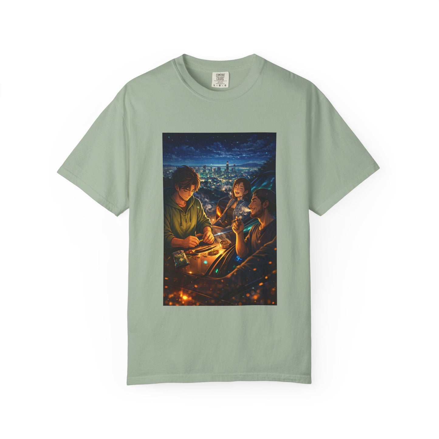ROAD TRIP SMOKE SESSION-Unisex Garment-Dyed T-shirt