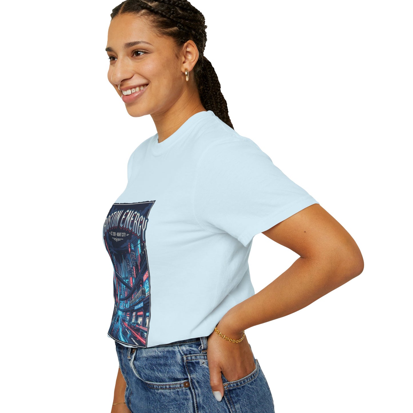 Boston Energy Graphic T-Shirt — Neon City Streetwear
