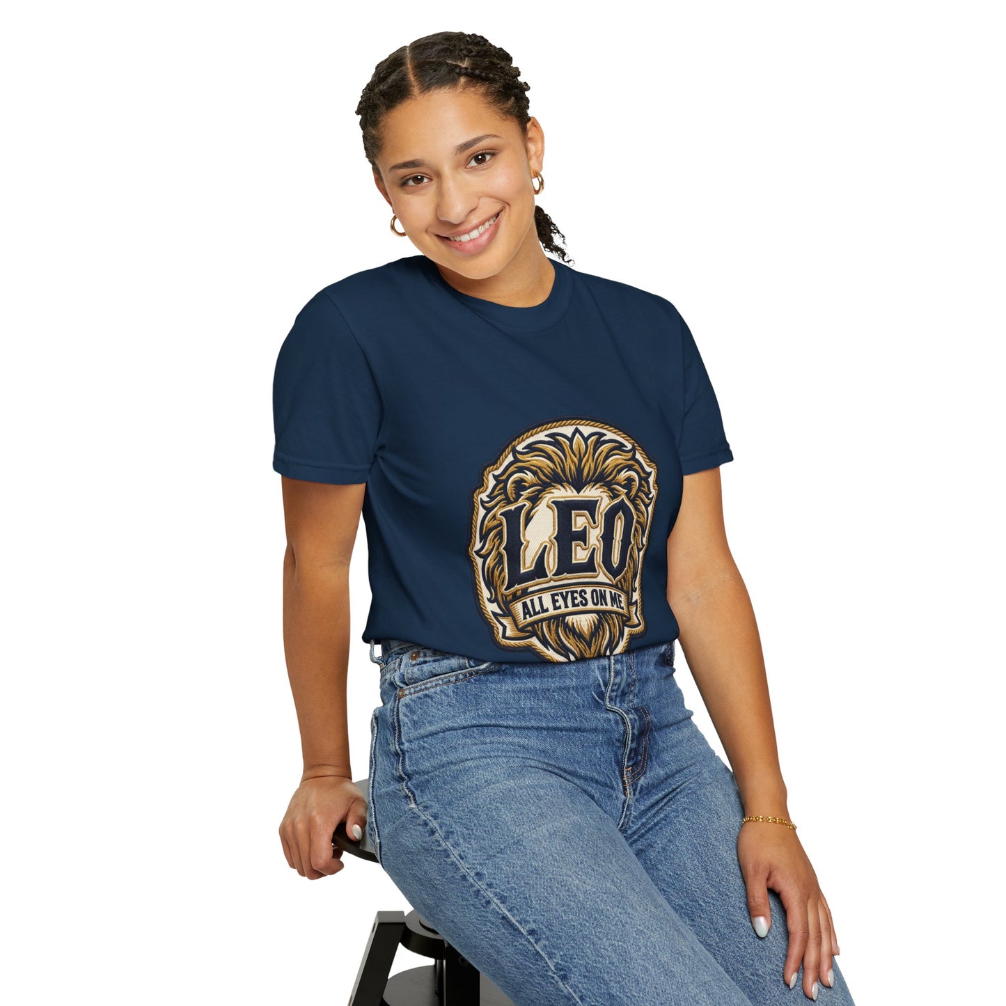 Leo 'All Eyes On Me' Zodiac T-Shirt — Bold Lion Astrology Tee