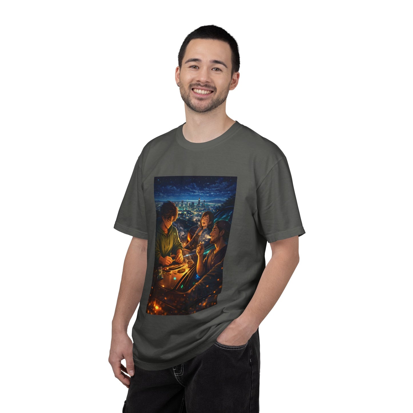 ROAD TRIP SMOKE SESSION-Unisex Garment-Dyed T-shirt