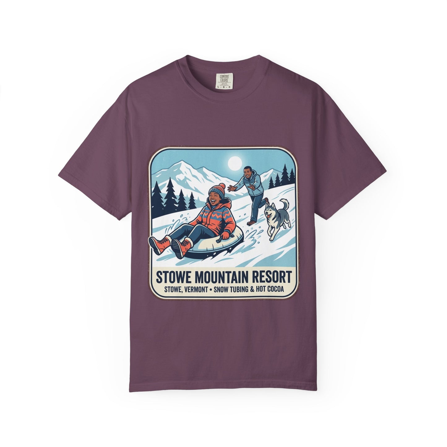 Stowe Mountain Resort Snow Tubing T-Shirt