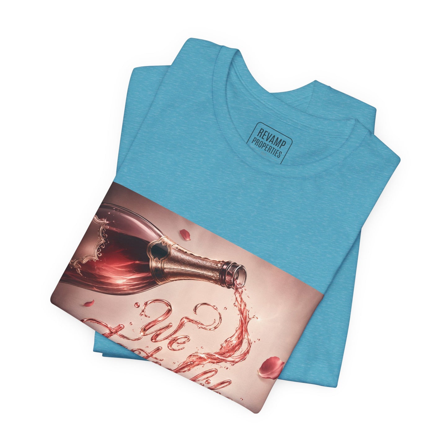 We Tasted Like Bad Decisions T shirt - Pink Champagne Pleasure Graphic Tee
