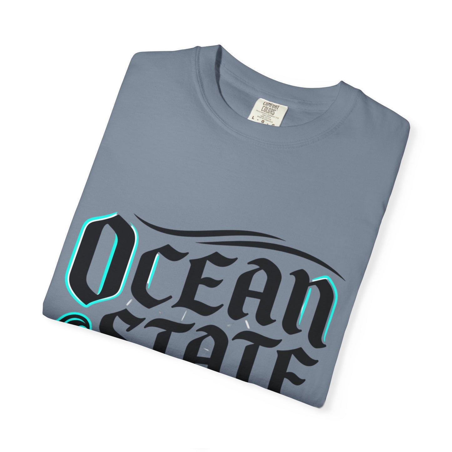 Ocean State Energy T-Shirt — Nautical Script Graphic Tee
