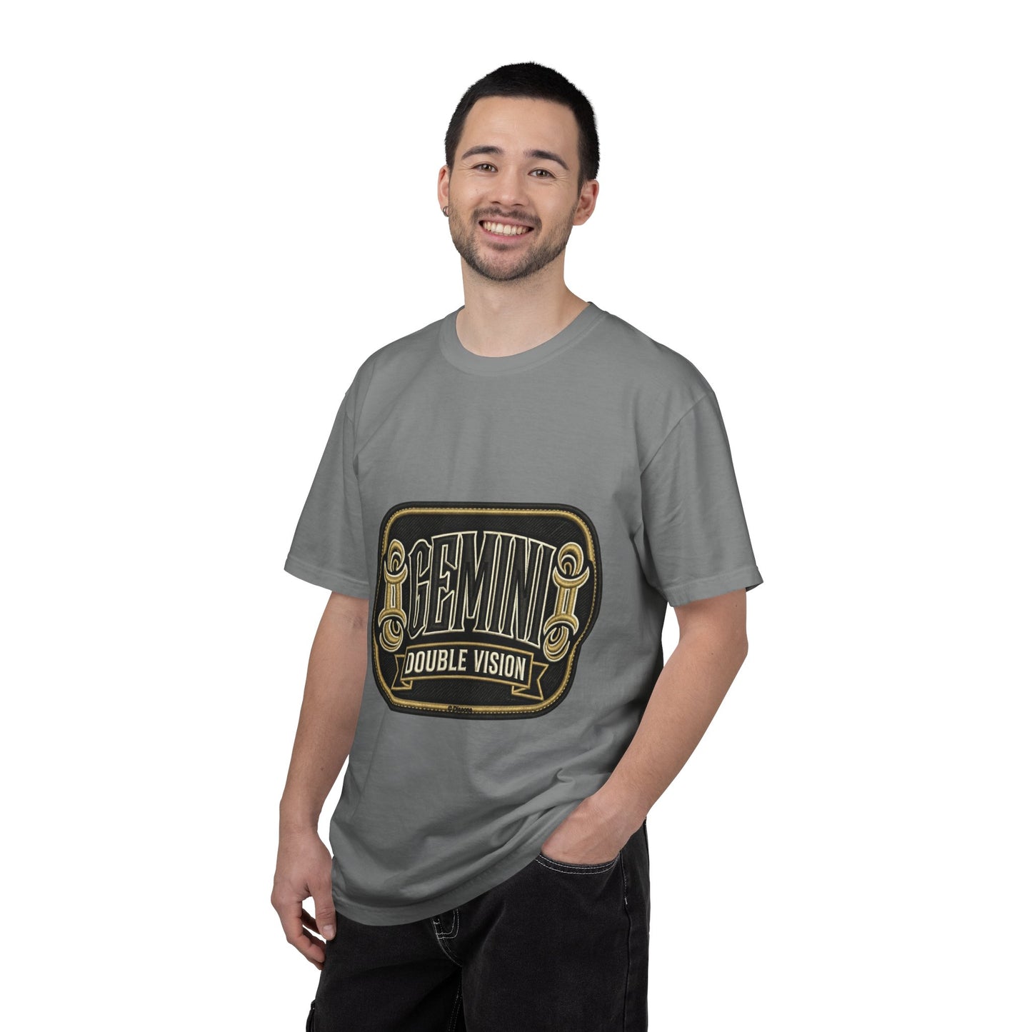 Gemini Double Vision T-Shirt — Zodiac Twin Graphic Tee
