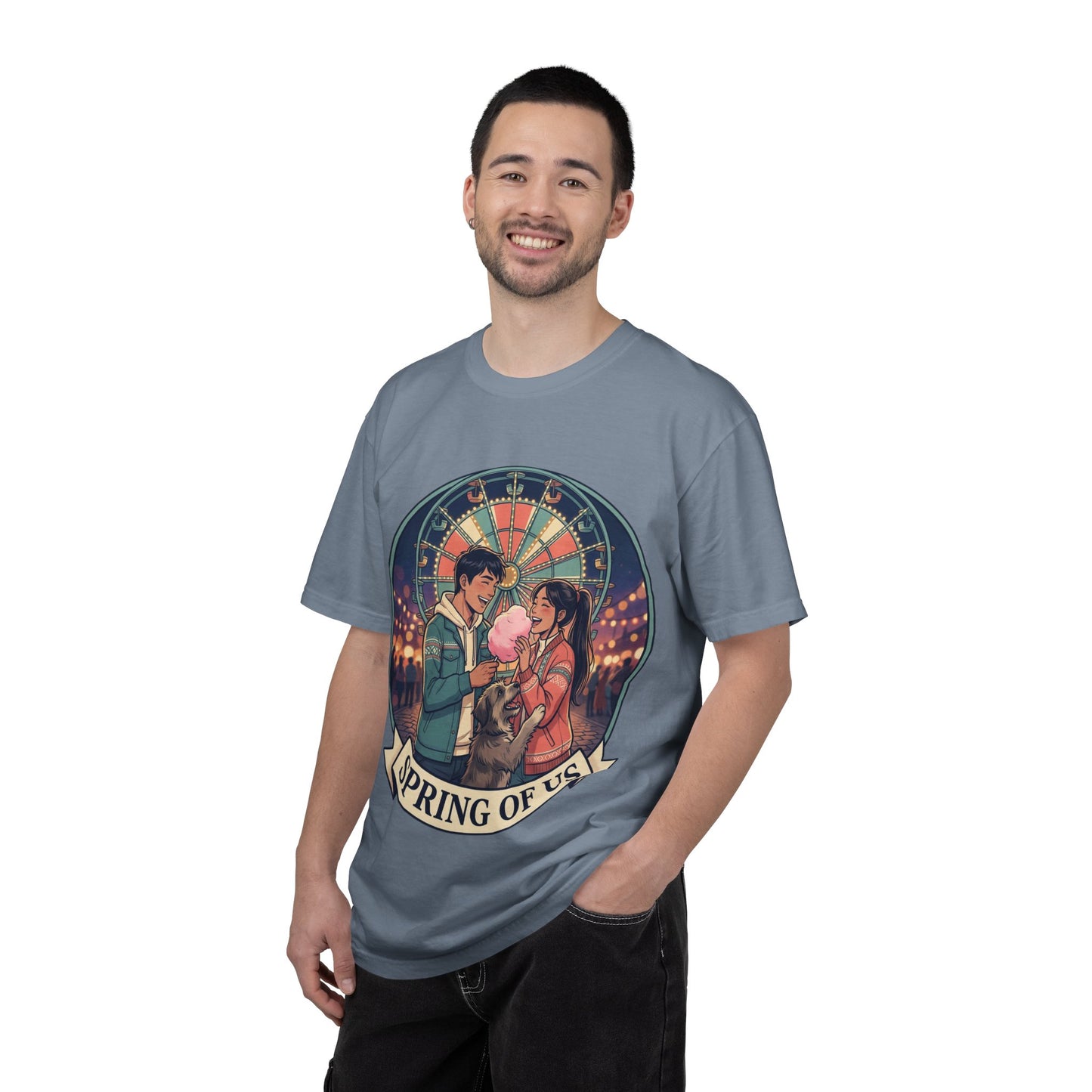 Spring of Us T-Shirt — Romantic Carnival Graphic Tee