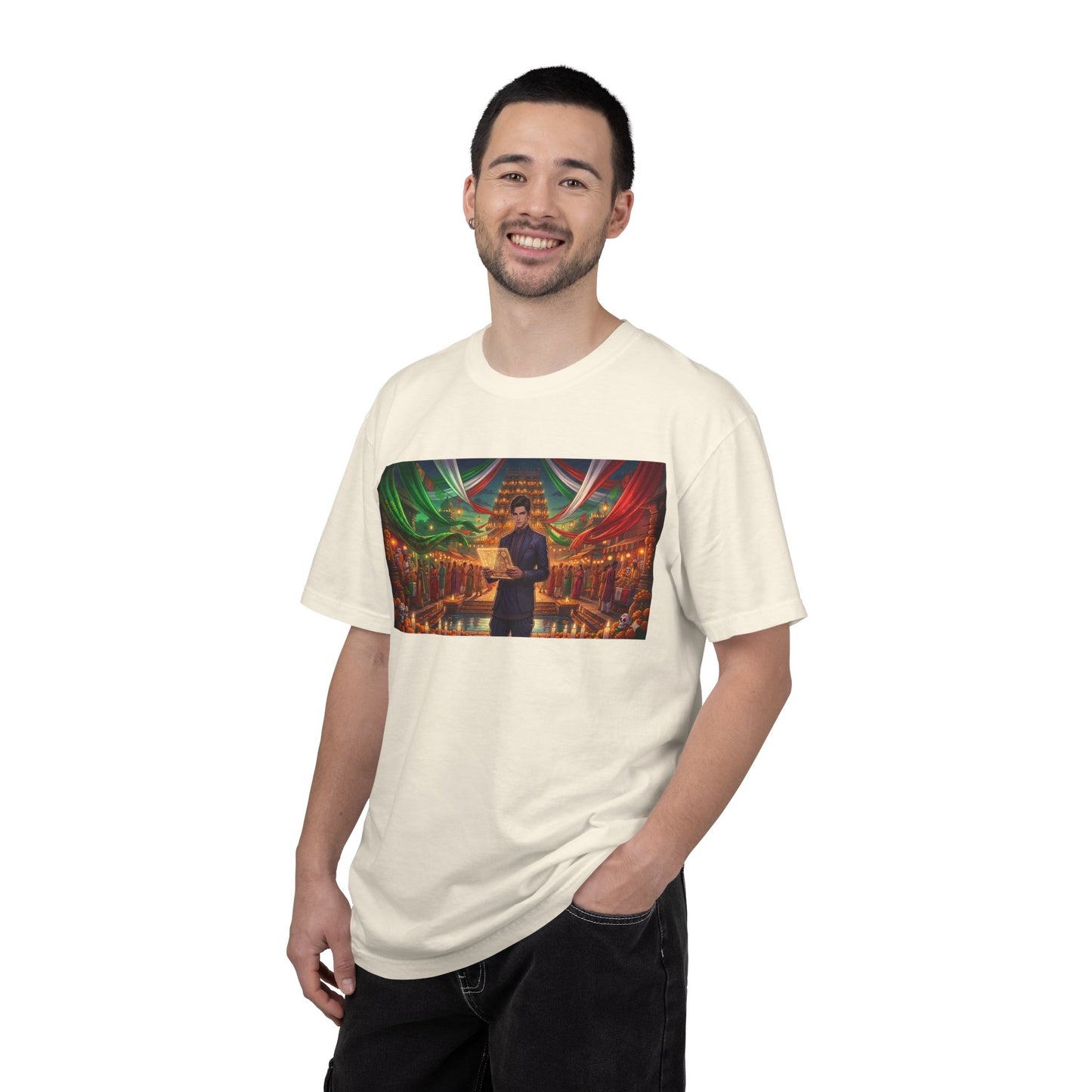 Mexican Festival Night T-Shirt — Cinematic Streets Graphic Tee