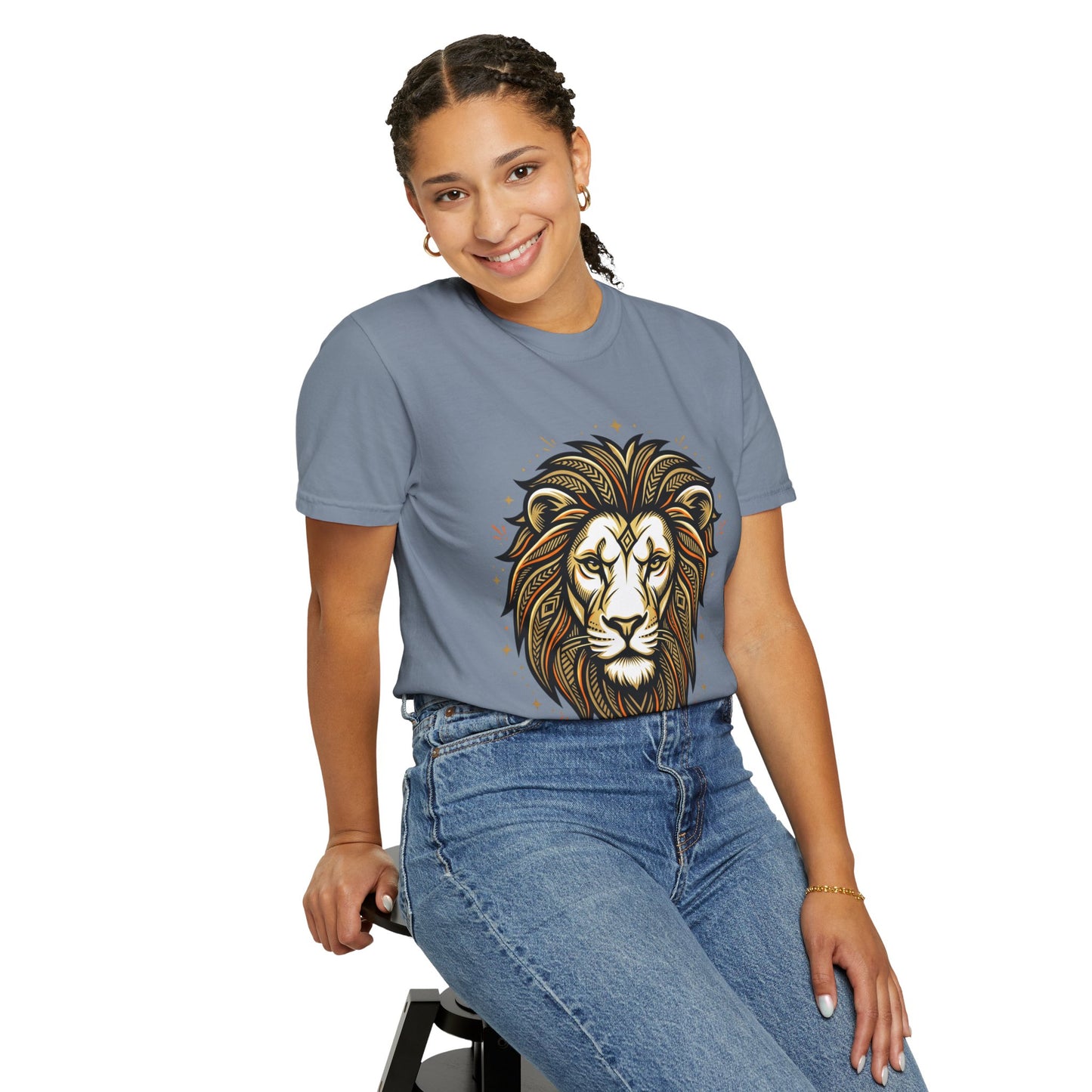 Leo Zodiac Lion T-Shirt — Bold Astrology Graphic Tee