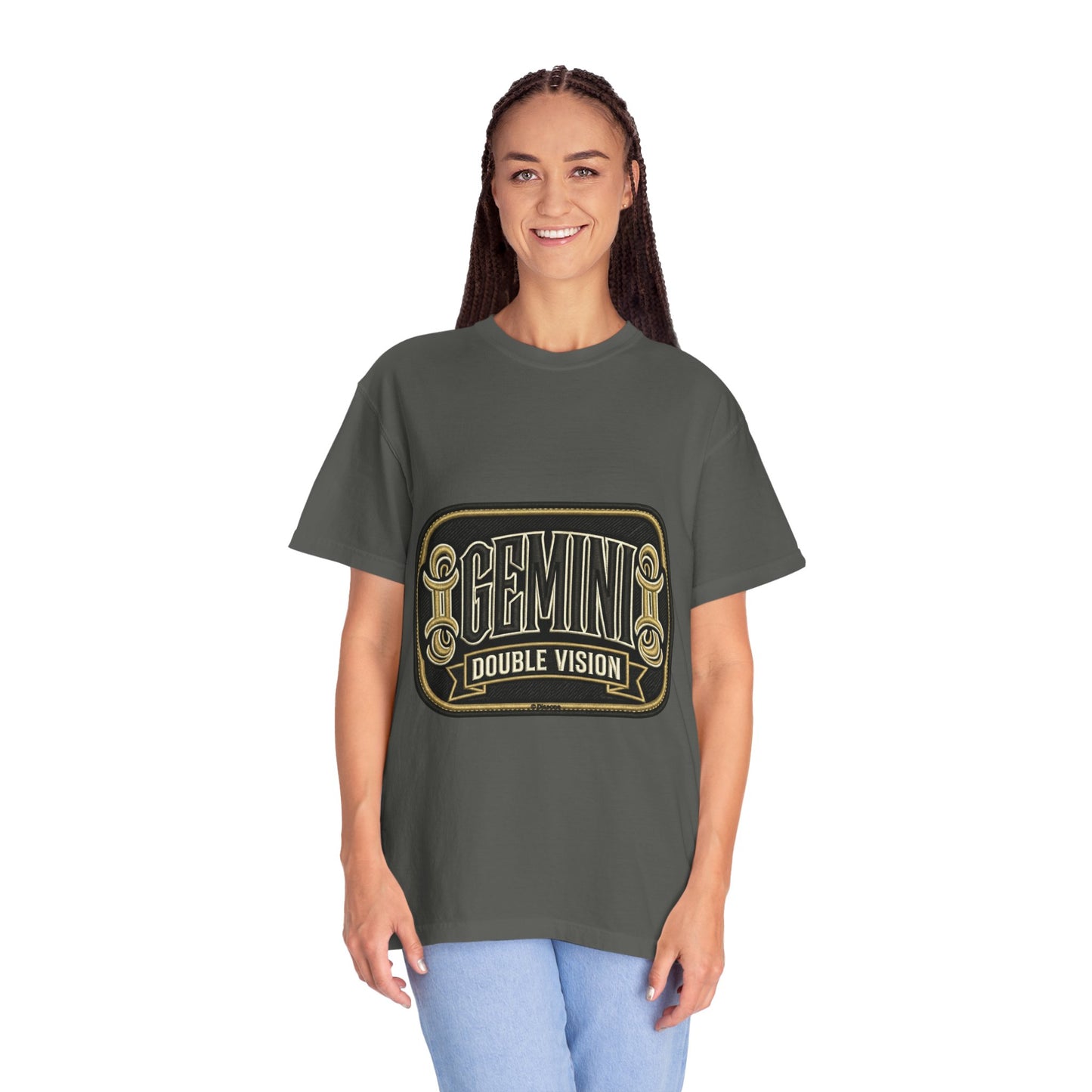 Gemini Double Vision T-Shirt — Zodiac Twin Graphic Tee