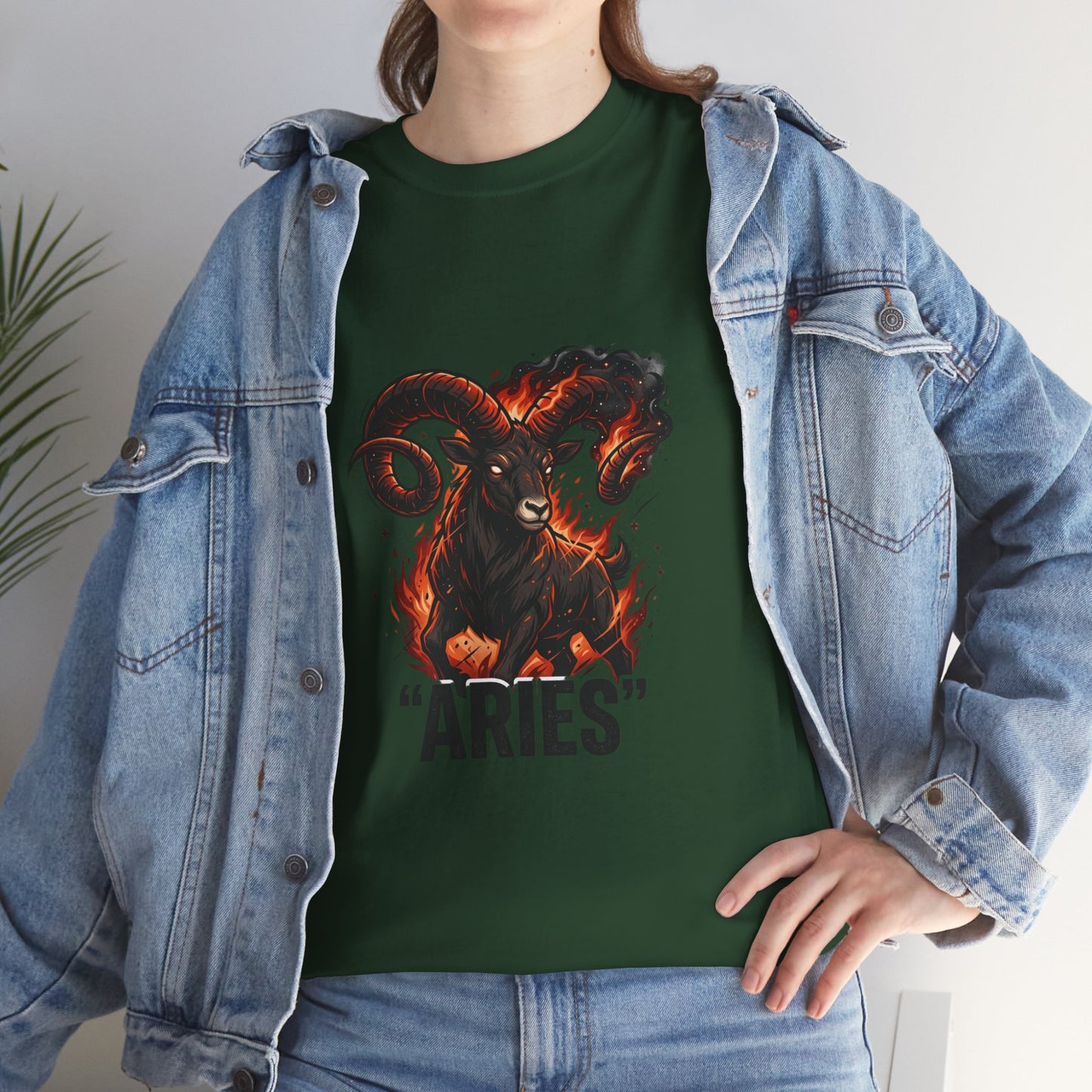 Aries Flame Ram T‑Shirt