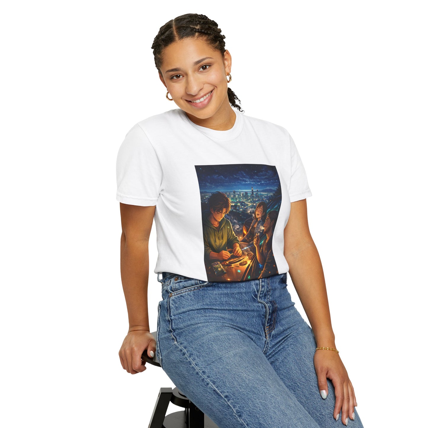 ROAD TRIP SMOKE SESSION-Unisex Garment-Dyed T-shirt